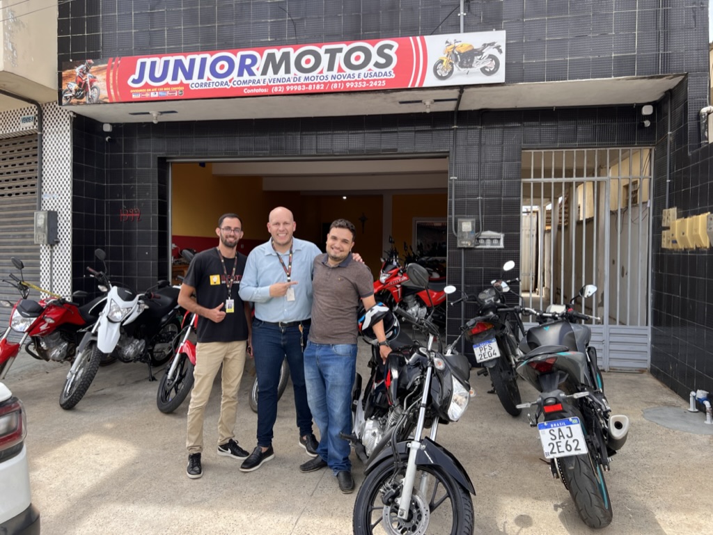 Atendimento Infotec ao cliente Junior Motos