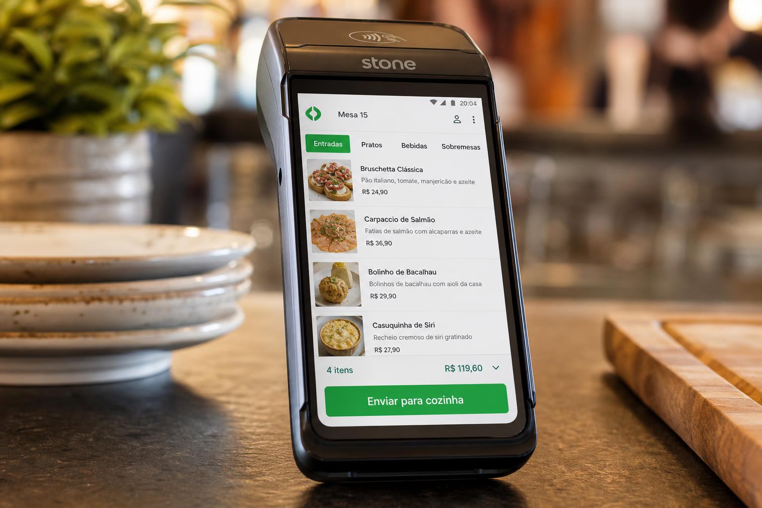 Girafood na maquininha smart